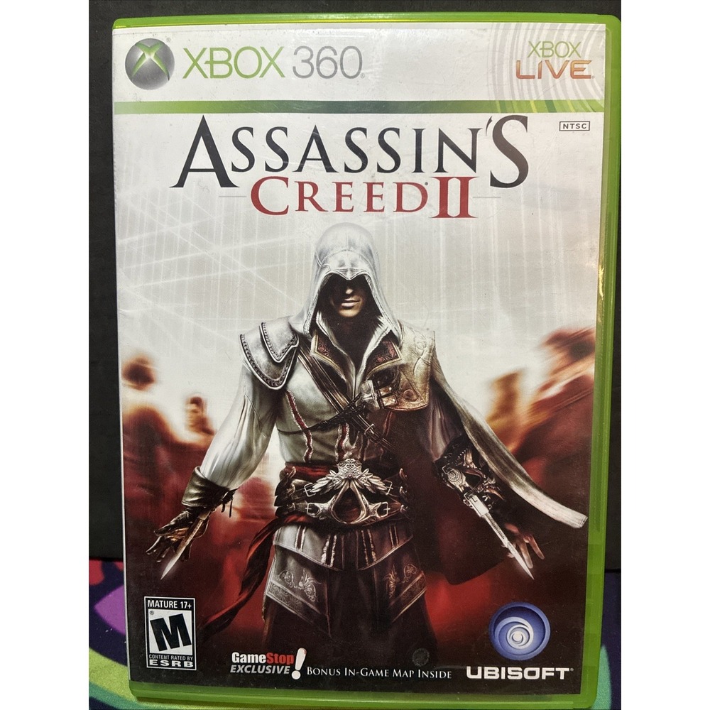 Assassin's Creed 2 Video Game for Xbox 360 Complete with Manual